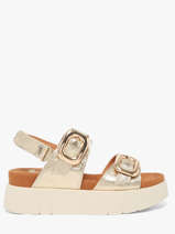 Sandalen Uit Leder Mam'zelle Goud women CSGNQ06